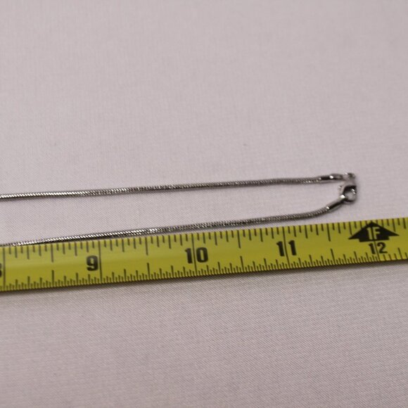 Sterling Silver Rose Quartz Gemstone and Red Glass Stone Necklace - Picture 10 of 13